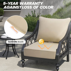 24x24" Sunbrella Outdoor Deep Seat Cushion