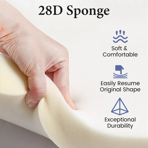 28D sponge chaise lounge cushion offering soft comfort, exceptional durability, and shape recovery of Crestlive Products