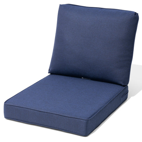 Outdoor deep seat cushion in MidnightBlue