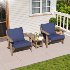 28x24" Outdoor Deep Seat Chair Cushion Set
