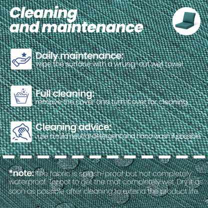 Crestlive Products 28 x 24 in. Outdoor Deep Seat Cushion Set