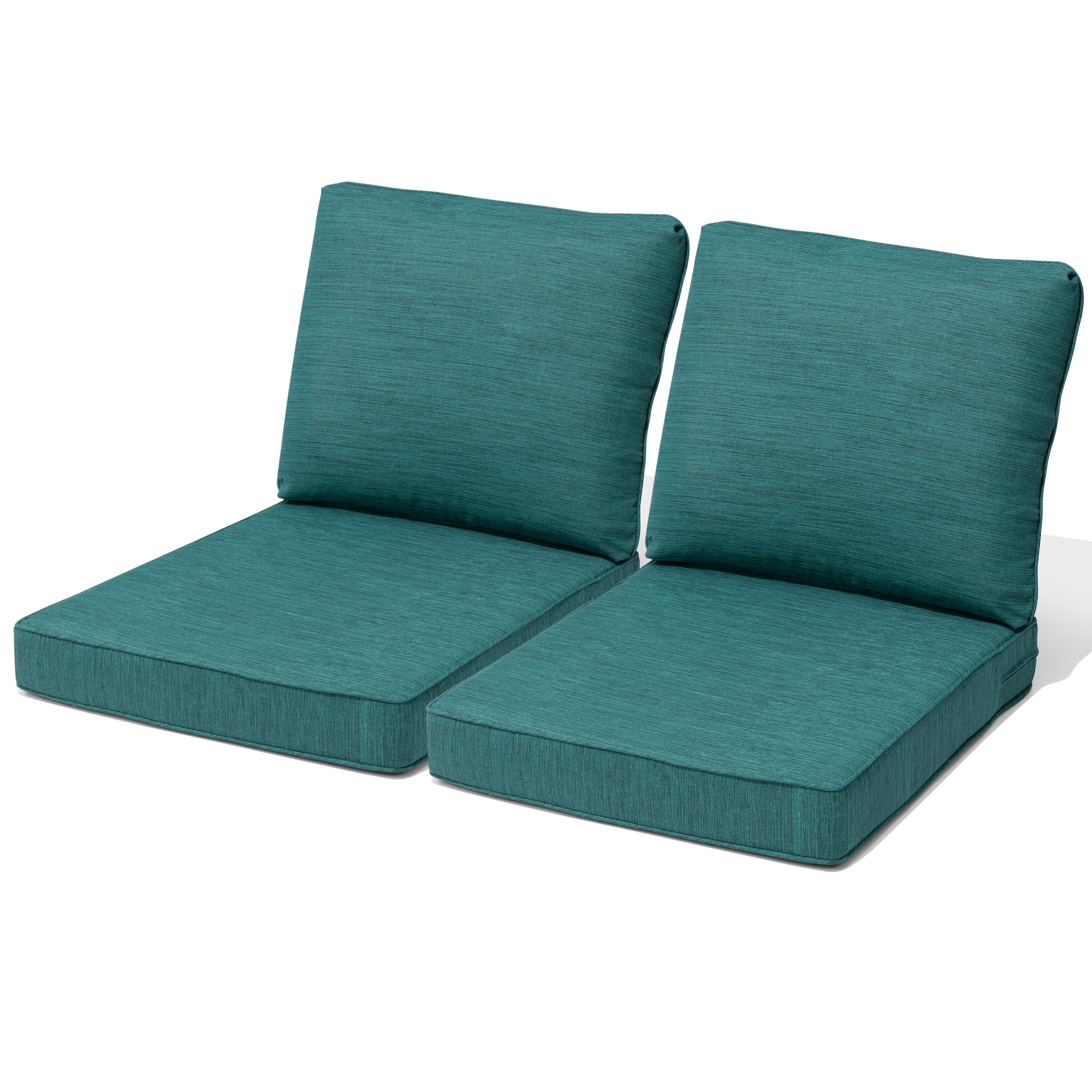 Outdoor deep seat cushion 2-piece set in Green