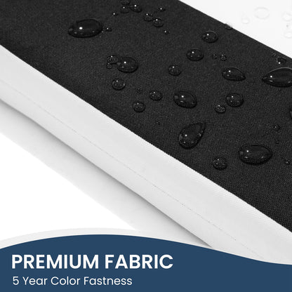 Crestlive Products 50 x 20 in Outdoor Adirondack Chair Cushion with Built-in Headrest