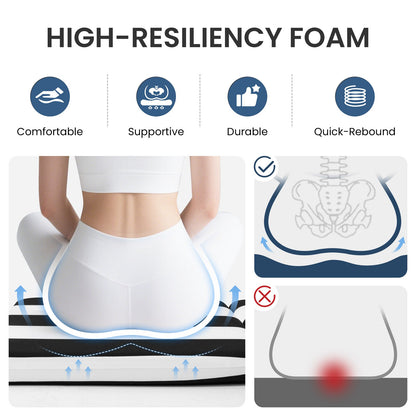 Crestlive Products 50 x 20 in Outdoor Adirondack Chair Cushion with Built-in Headrest