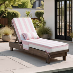 80x26" Sunbrella Outdoor Chaise Lounge Cushion