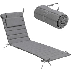 Foldable Chaise Lounge Cushion