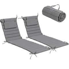 Foldable Chaise Lounge Cushion