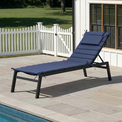 Foldable Chaise Lounge Cushion