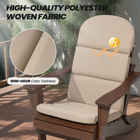 Crestlive Products 50 x 20 in. Outdoor Adirondack Chairs Cushion