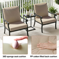 21x21" Outdoor Deep Seat Chair Cushion