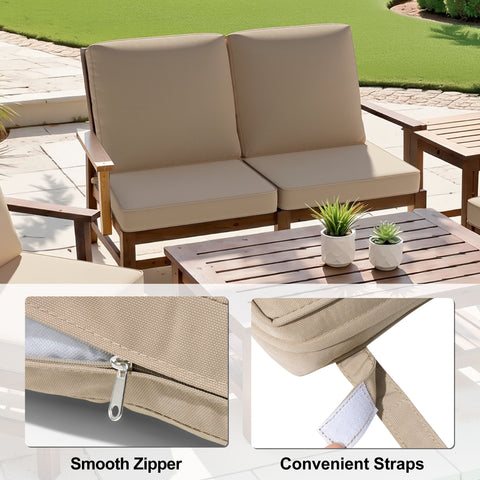 Crestlive Products 21 x 21 in. Outdoor Chair Deep Seat Cushion