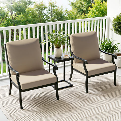 Crestlive Products 21 x 21 in. Outdoor Chair Deep Seat Cushion