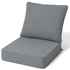24x24" Sunbrella Outdoor Deep Seat Cushion Set