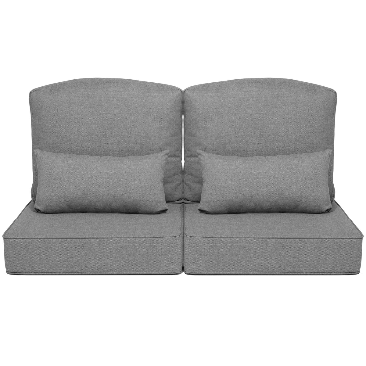 24x24" Outdoor Seat Cushion with Back Pillow