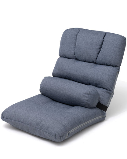 Crestlive Products Adjustable Floor Chair with Removable Pillow