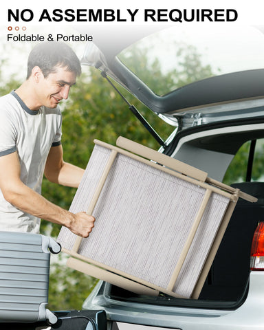 Crestlive Products Aluminum Outdoor Foldable Adjustable Chaise Lounge Chair