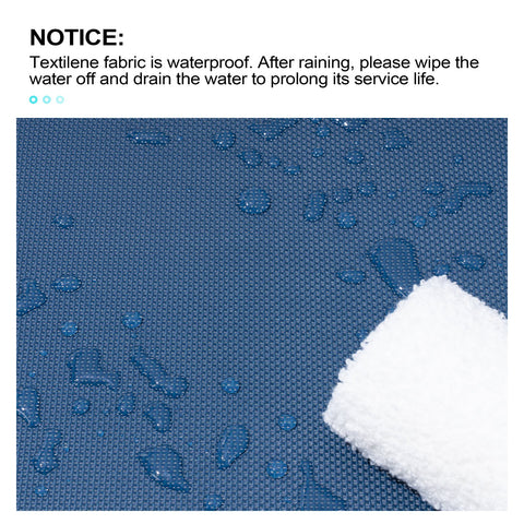 Crestlive Products Adjustable Aluminum Outdoor Chaise Lounge Set of 2 with Wheels