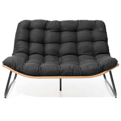 Patio Loveseat with Cushion
