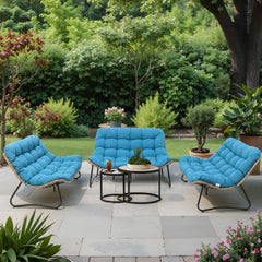 Patio Loveseat with Cushion