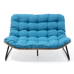 Patio Loveseat with Cushion