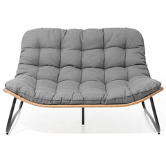 Patio Loveseat with Cushion