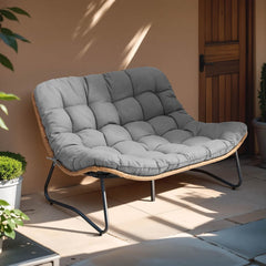 Patio Loveseat with Cushion