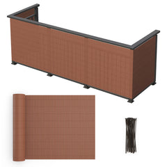 Outdoor PVC Privacy Screen Fence Roll