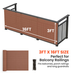 Outdoor PVC Privacy Screen Fence Roll