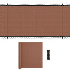 Outdoor PVC Privacy Screen Fence Roll
