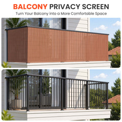 Outdoor PVC Privacy Screen Fence Roll