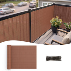 Outdoor PVC Privacy Screen Fence Roll