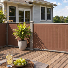 Outdoor PVC Privacy Screen Fence Roll