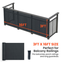 Outdoor PVC Privacy Screen Fence Roll
