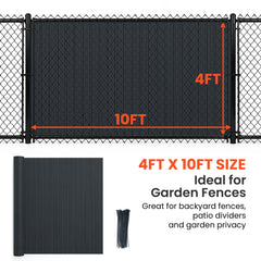 Outdoor PVC Privacy Screen Fence Roll