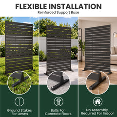 HDPE Outdoor Privacy Screen Fence Panel