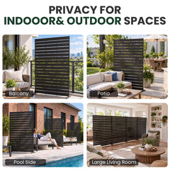 HDPE Outdoor Privacy Screen Fence Panel
