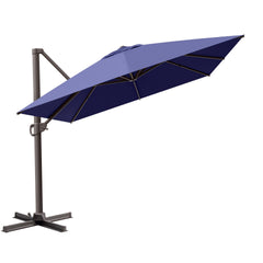 13x10 ft Aluminum Cantilever Patio Umbrella (Base Options)