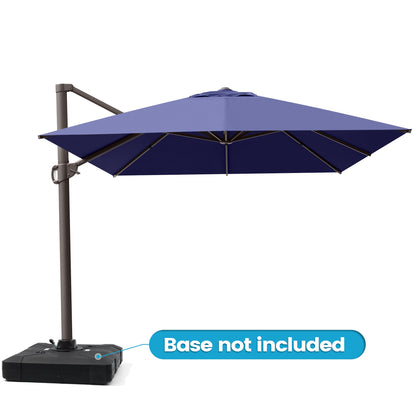 Crestlive Products 13x10ft Aluminum Crank Cantilever Patio Umbrella