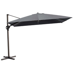 12x9 ft Aluminum Cantilever Patio Umbrella (Base Options)