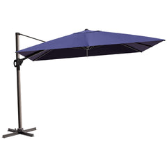 12x9 ft Aluminum Cantilever Patio Umbrella (Base Options)