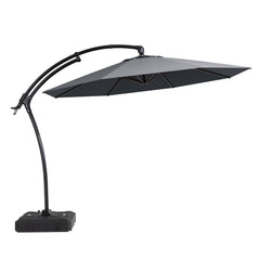 11 ft Aluminum Cantilever Patio Umbrella (Base Options)