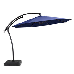 11 ft Aluminum Cantilever Patio Umbrella (Base Options)