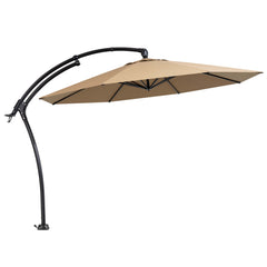 11 ft Aluminum Cantilever Patio Umbrella (Base Options)