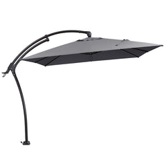 11x9ft Aluminum Cantilever Patio Umbrella (Base Options)