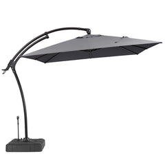11x9ft Aluminum Cantilever Patio Umbrella (Base Options)