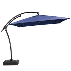 11x9ft Aluminum Cantilever Patio Umbrella (Base Options)