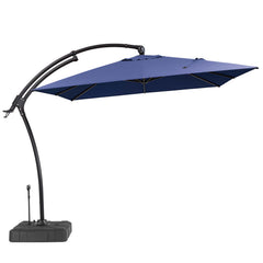 11x9ft Aluminum Cantilever Patio Umbrella (Base Options)