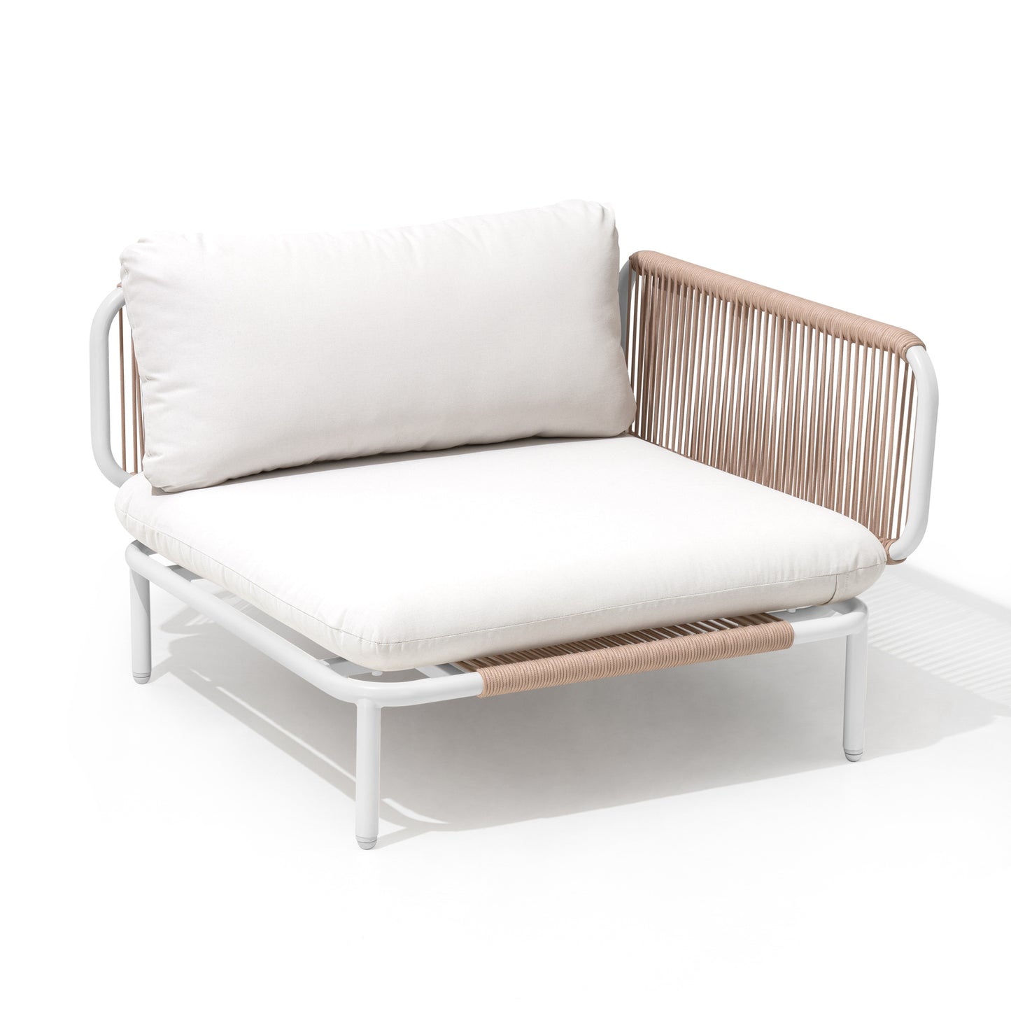 Crestlive Products Outdoor Sectional Sofa with Cushions, Modular Patio Conversation Set