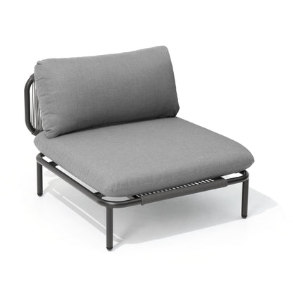 Crestlive Products Outdoor Sectional Sofa with Cushions, Modular Patio Conversation Set