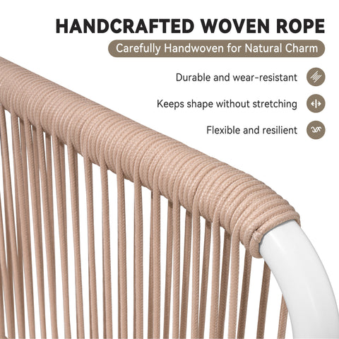 Crestlive Products Outdoor Sectional Sofa with Cushions, Modular Patio Conversation Set